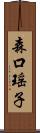 森口瑶子 Scroll