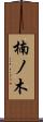 楠ノ木 Scroll