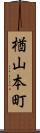 楢山本町 Scroll