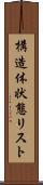 構造体状態リスト Scroll
