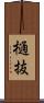 樋抜 Scroll