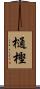 樋樫 Scroll