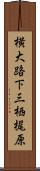 横大路下三栖梶原 Scroll