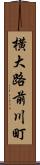 横大路前川町 Scroll