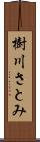 樹川さとみ Scroll
