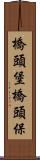 橋頭堡 Scroll