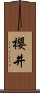 櫻井 Scroll