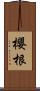 櫻根 Scroll