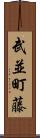 武並町藤 Scroll