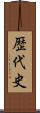 歴代史 Scroll