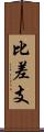 比差支 Scroll