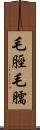 毛脛 Scroll