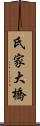 氏家大橋 Scroll