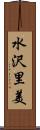 水沢里美 Scroll