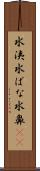 水洟 Scroll