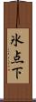 氷点下 Scroll
