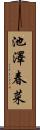 池澤春菜 Scroll