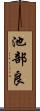 池部良 Scroll