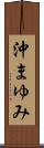 沖まゆみ Scroll
