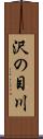 沢の目川 Scroll