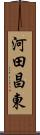 河田昌東 Scroll