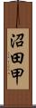 沼田甲 Scroll