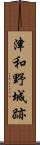 津和野城跡 Scroll