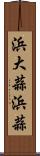 浜大蒜 Scroll
