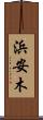 浜安木 Scroll
