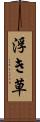 浮き草 Scroll