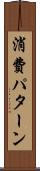 消費パターン Scroll