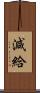 減給 Scroll