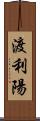渡利陽 Scroll