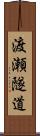 渡瀬隧道 Scroll
