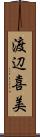 渡辺喜美 Scroll