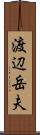 渡辺岳夫 Scroll