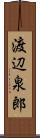 渡辺泉郎 Scroll