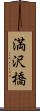 満沢橋 Scroll