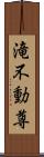 滝不動尊 Scroll