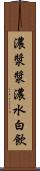 濃漿 Scroll