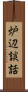 炉辺談話 Scroll