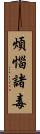 煩惱諸毒 Scroll