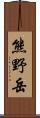 熊野岳 Scroll