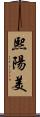 熙陽美 Scroll