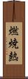 燃焼熱 Scroll
