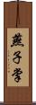 燕子掌 Scroll