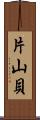片山貝 Scroll