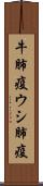 牛肺疫 Scroll