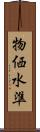 物価水準 Scroll