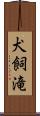 犬飼滝 Scroll